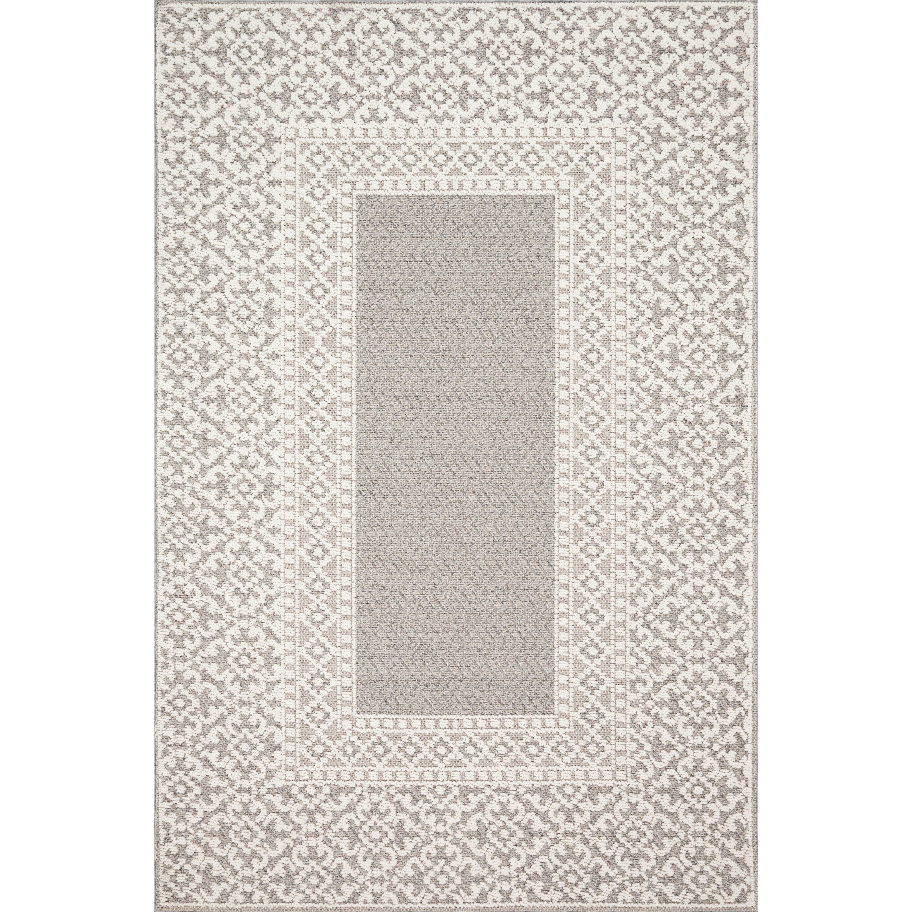 Loloi II Cole COL-05 Grey / Ivory Rug
