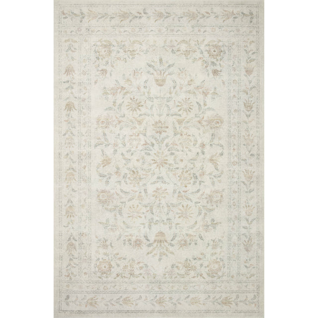 Rifle Paper Courtyard COU-01 Rug Yellow / Multi