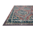 Rifle Paper Courtyard COU-02 Rug Red