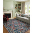 Rifle Paper Courtyard COU-02 Rug Red