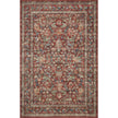 Rifle Paper Courtyard COU-03 Rug Crimson
