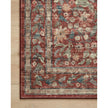 Rifle Paper Courtyard COU-03 Rug Crimson