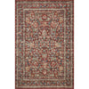 Rifle Paper Courtyard COU-03 Rug Crimson