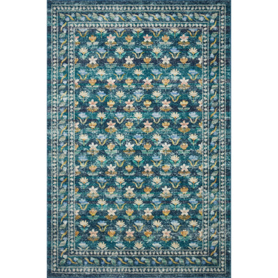 Rifle Paper Courtyard COU-05 Rug Emerald