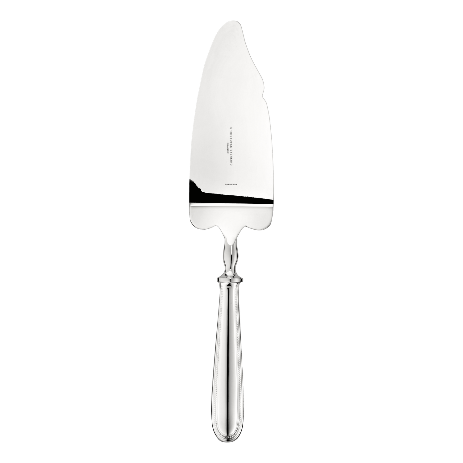 Christofle Perles Silver Plated Cake Slice
