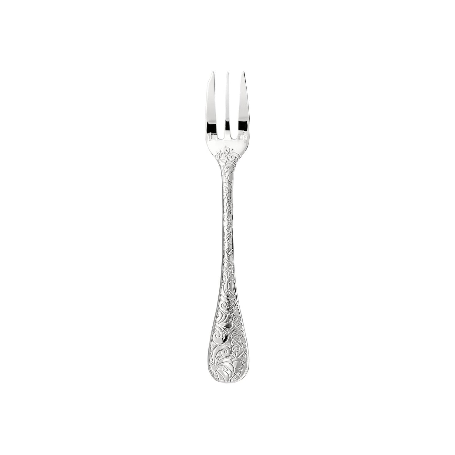 Christofle Jardin d'Eden Silver Plated Cake Fork