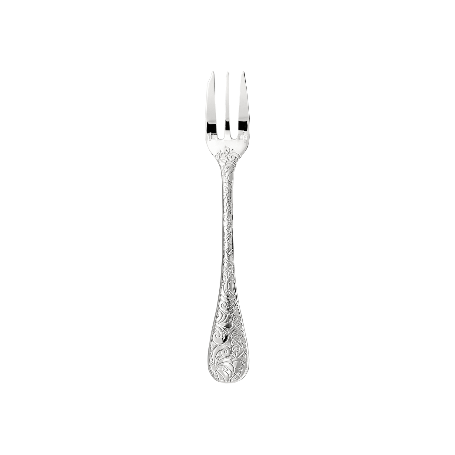 Christofle Jardin d'Eden Silver Plated Cake Fork