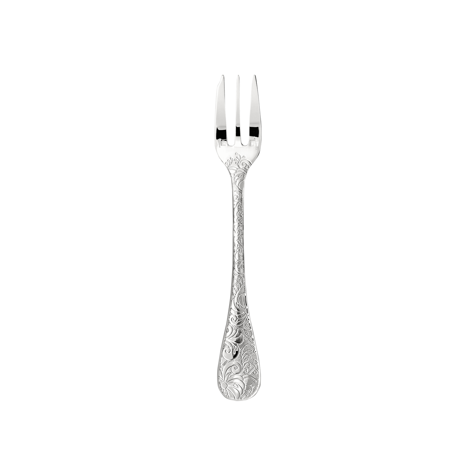 Christofle Jardin d'Eden Silver Plated Cake Fork