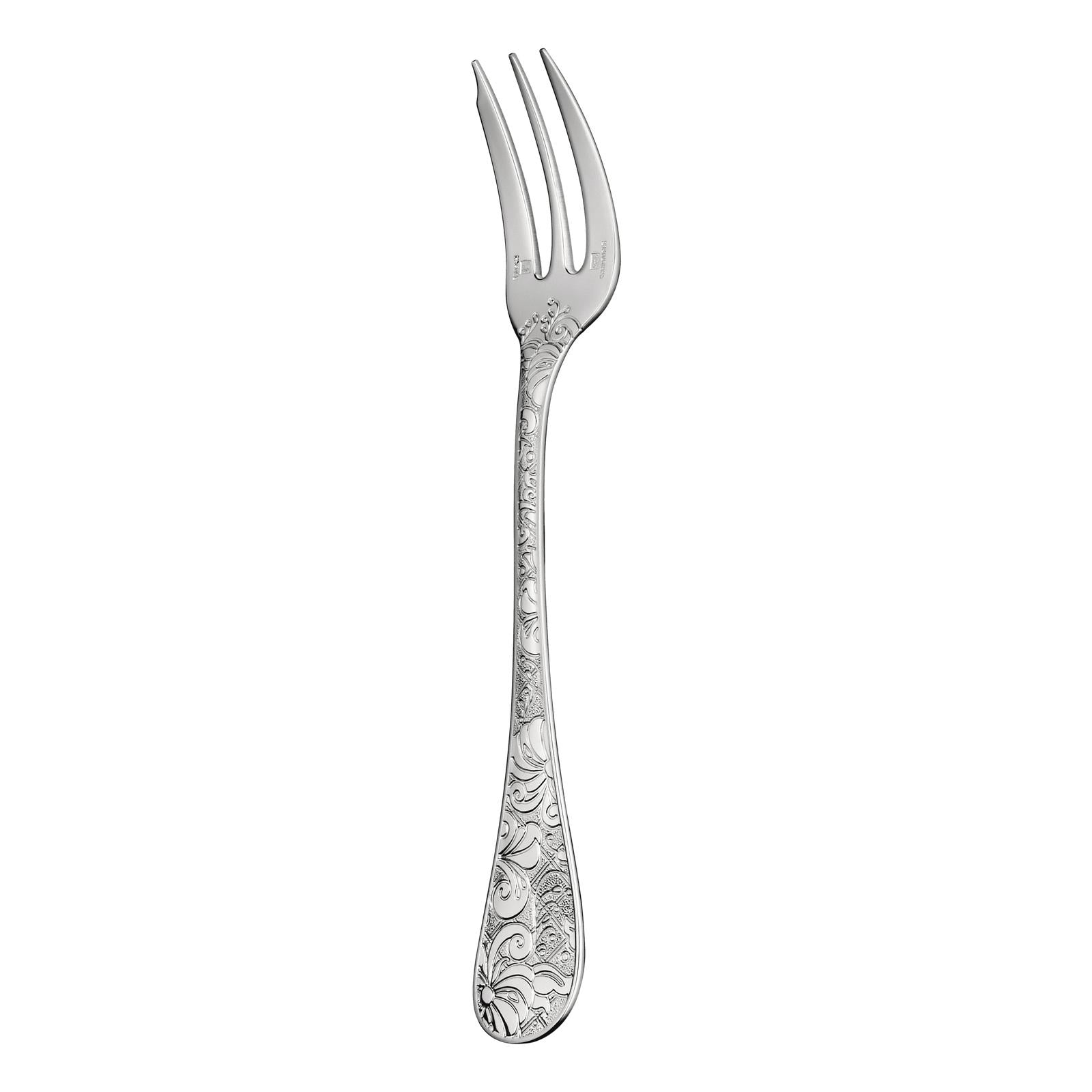 Christofle Jardin d'Eden Silver Plated Cake Fork