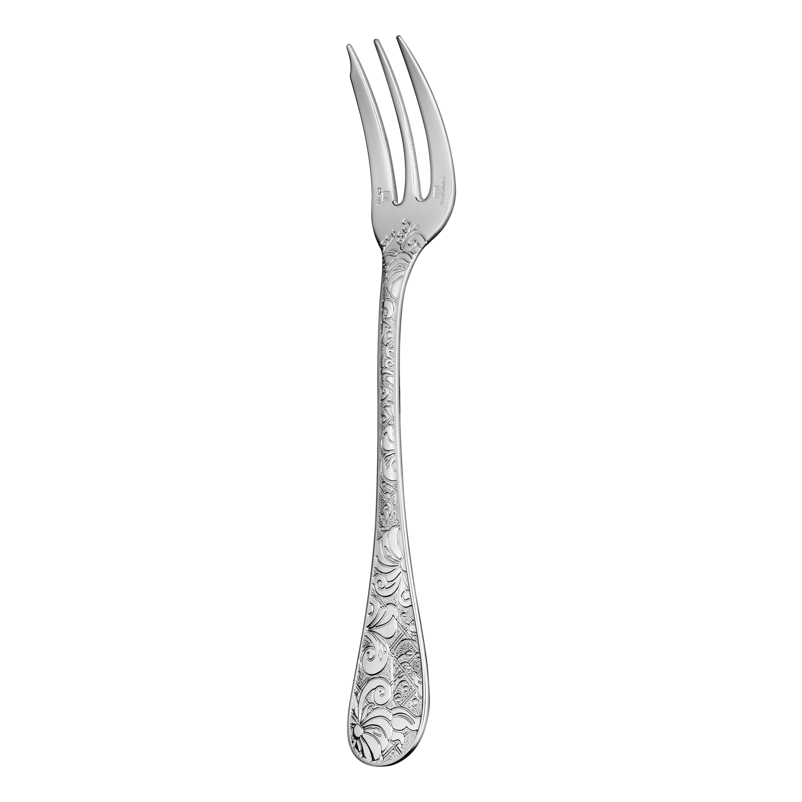 Christofle Jardin d'Eden Silver Plated Cake Fork