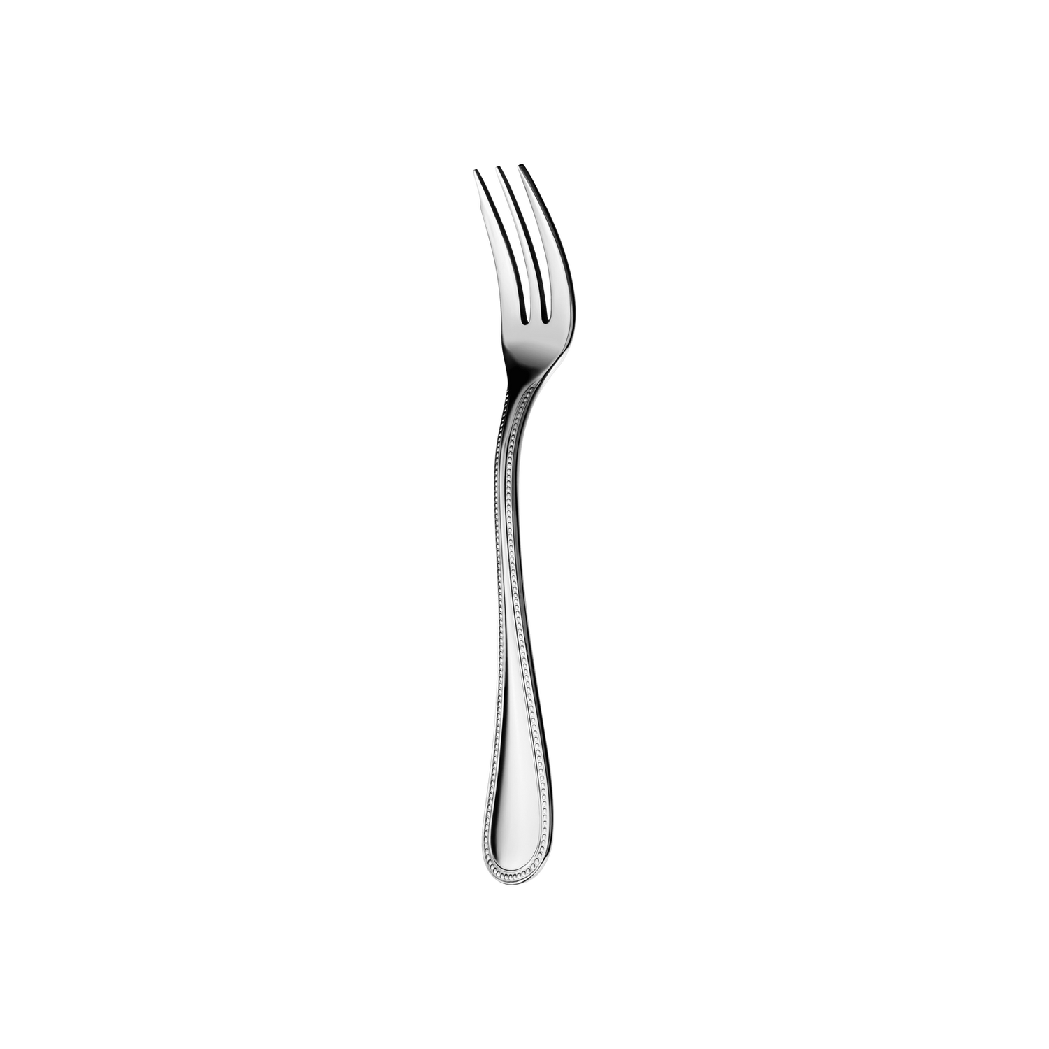 Christofle Perles Stainless Steel Cake Fork