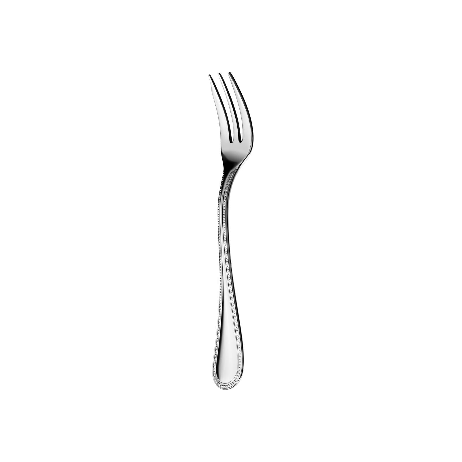 Christofle Perles Stainless Steel Cake Fork