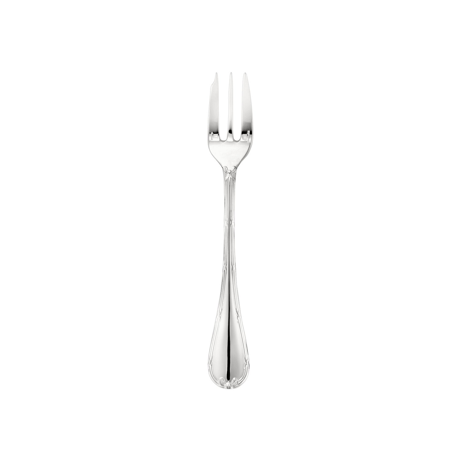Christofle Rubans Silver Plated Cake Fork