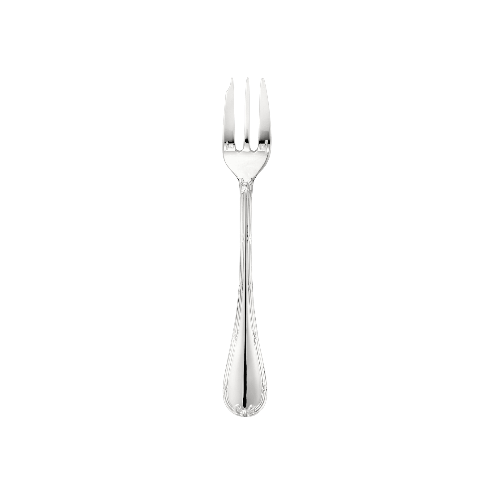 Christofle Rubans Silver Plated Cake Fork