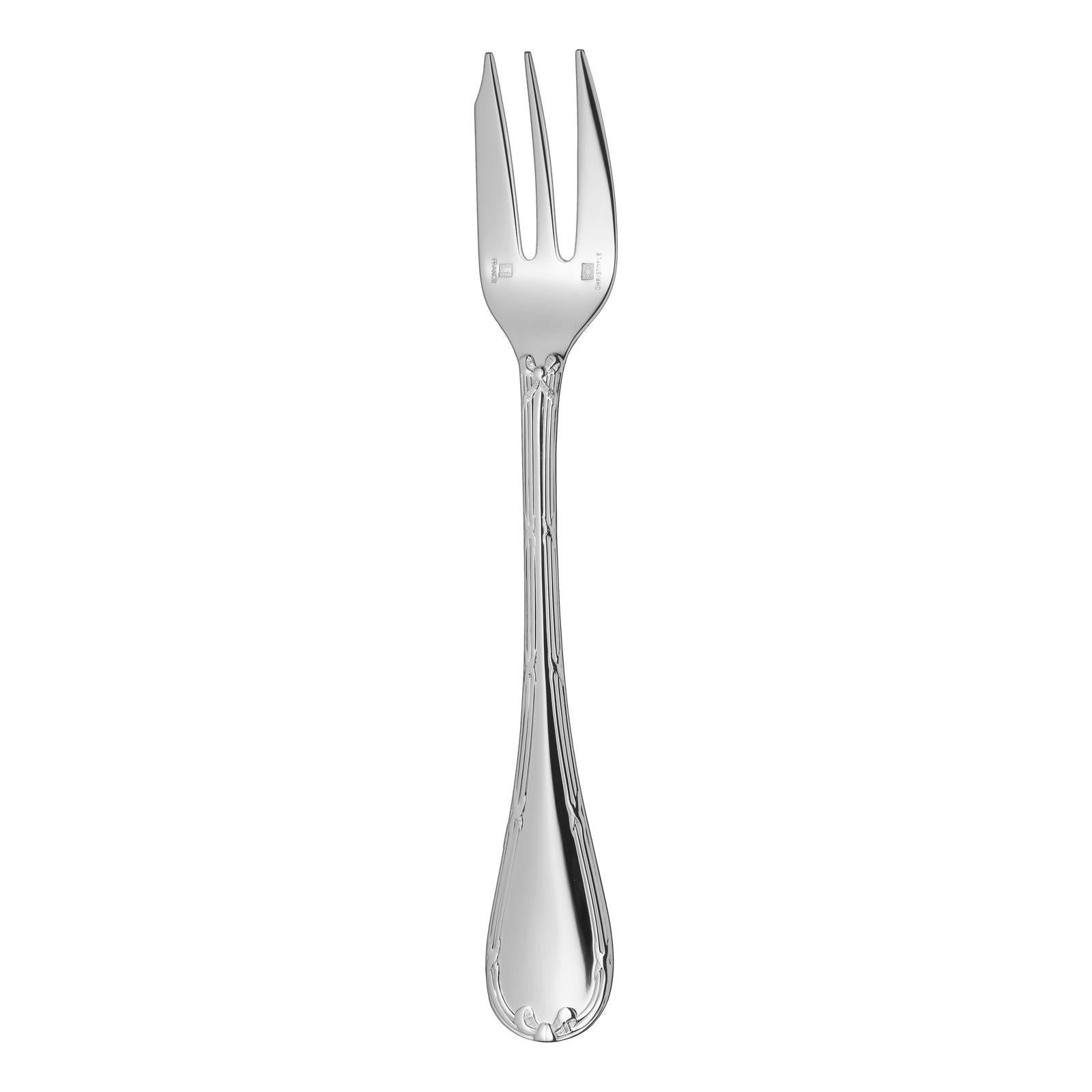 Christofle Rubans Silver Plated Cake Fork