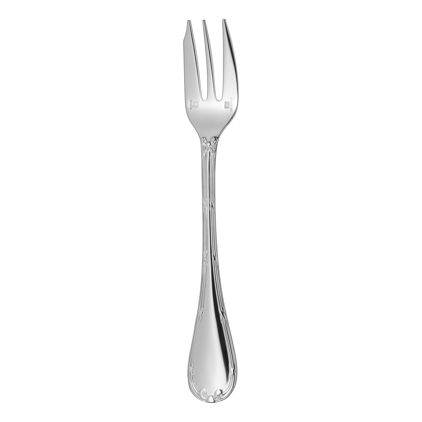 Christofle Rubans Silver Plated Cake Fork