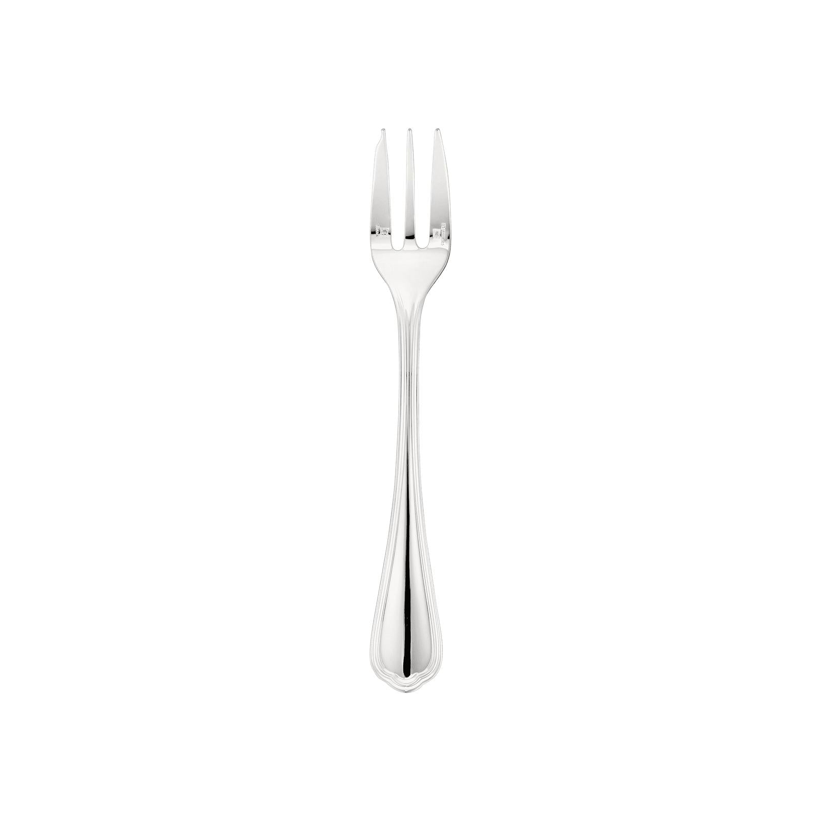Christofle Spatours Silver Plated Cake Fork