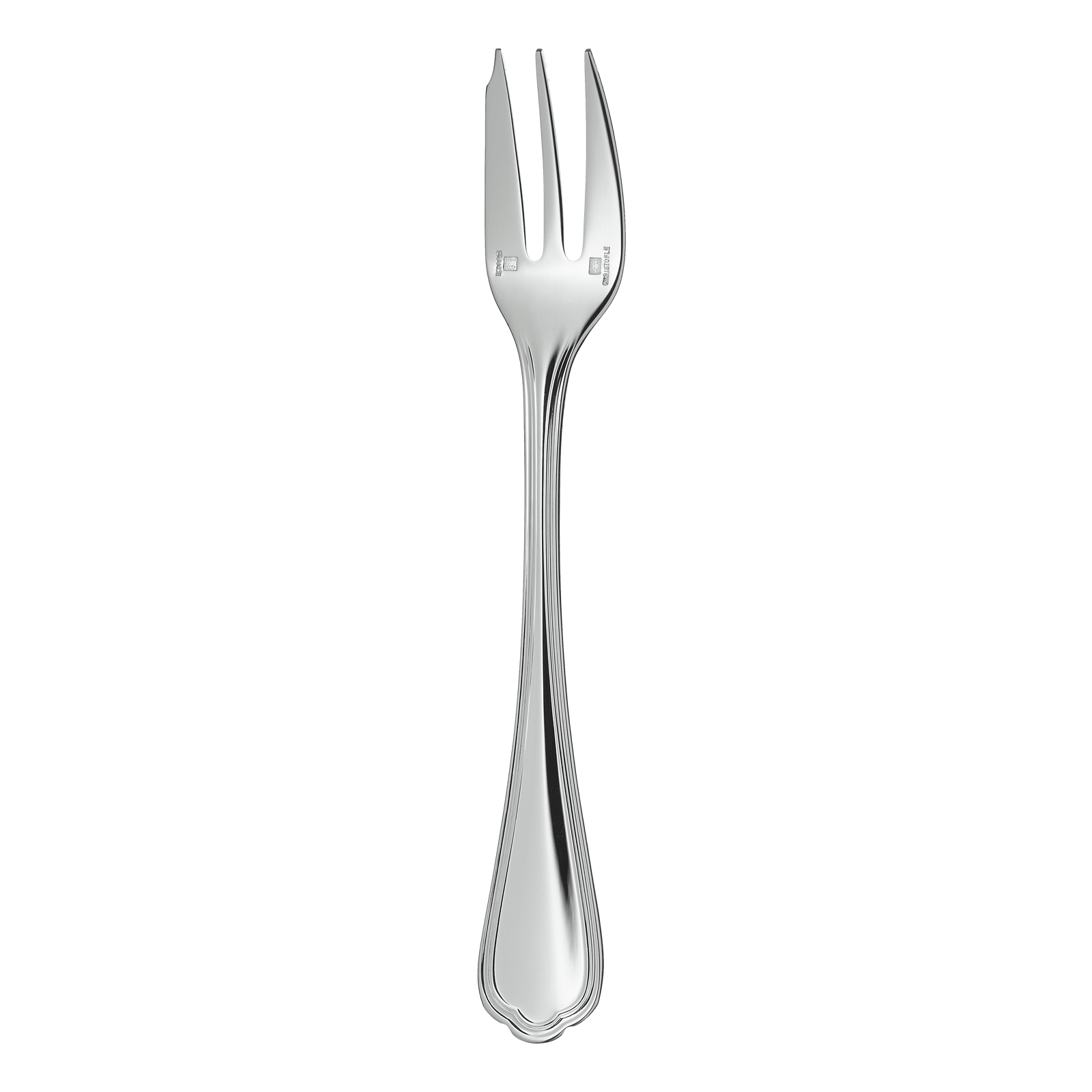 Christofle Spatours Silver Plated Cake Fork
