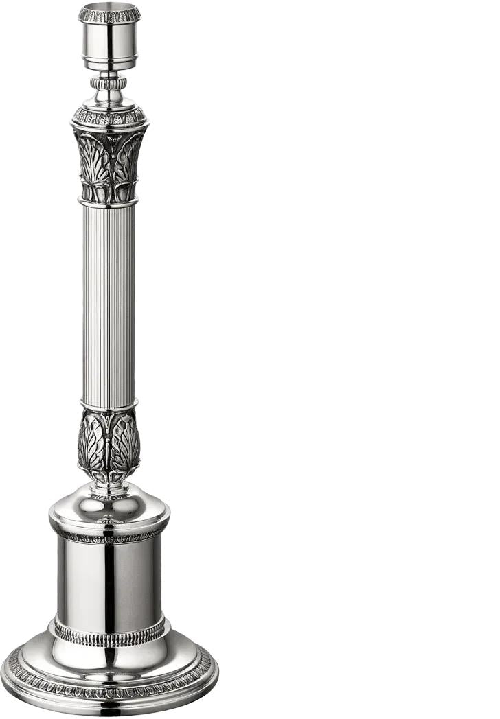 Christofle Malmaison Silver Plated Candlestick