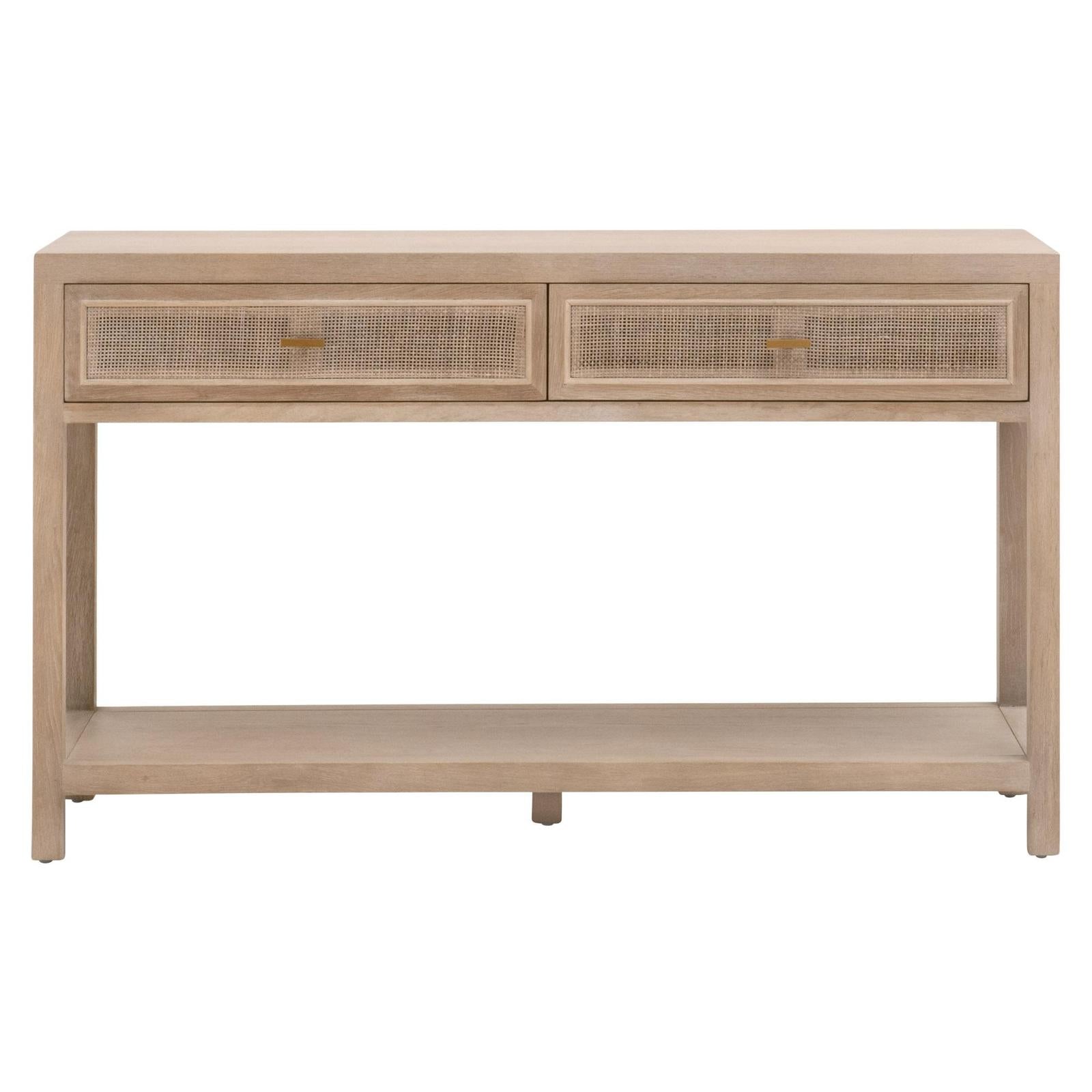 Essentials For Living Cane 2-Drawer Entry Console