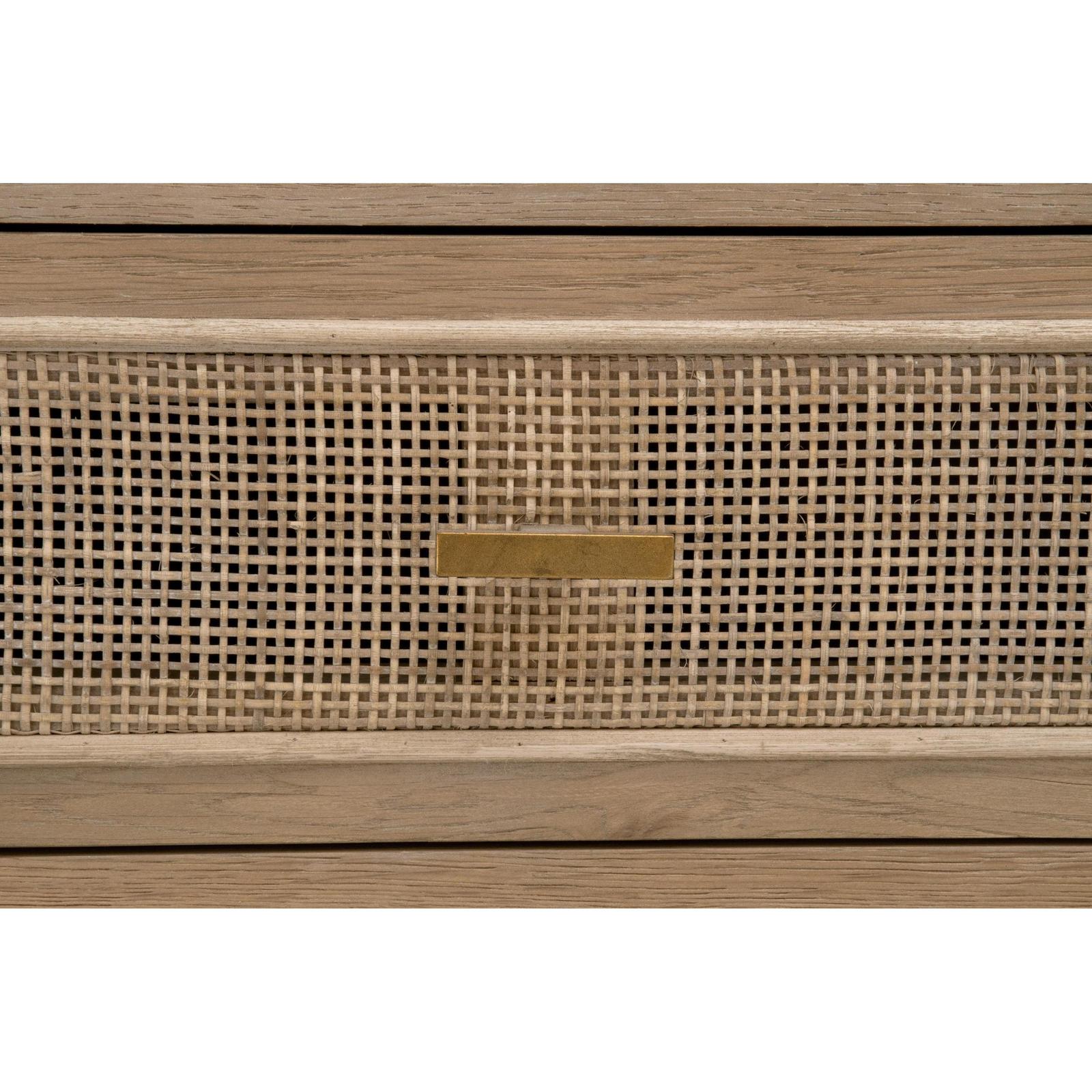 Essentials For Living Cane Media Cabinet