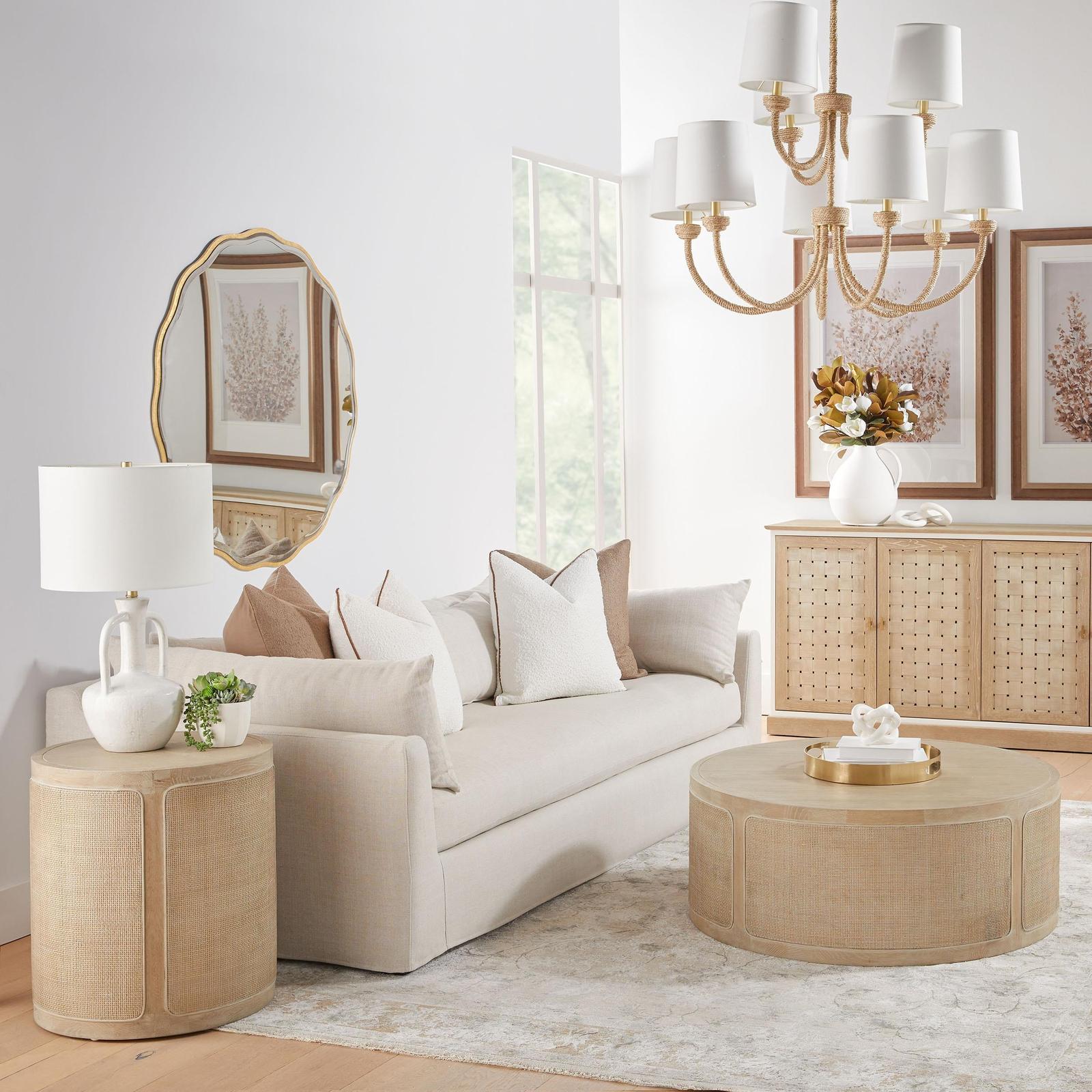 Essentials For Living Cane End Table