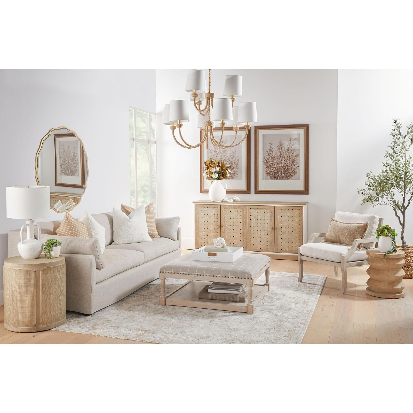 Essentials For Living Cane End Table