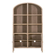 Essentials For Living Cane Storage Bookcase
