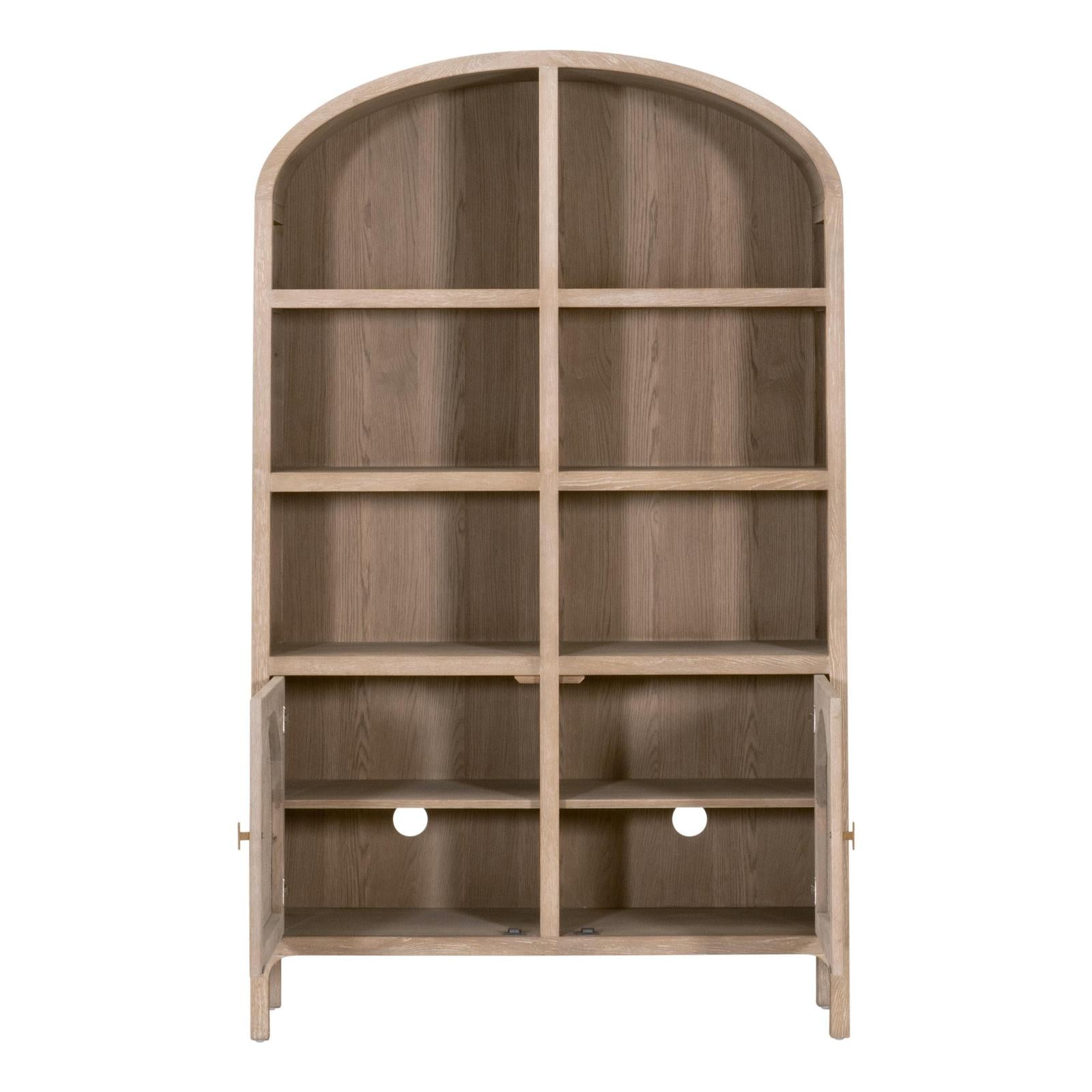 Essentials For Living Cane Storage Bookcase
