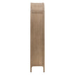 Essentials For Living Cane Storage Bookcase
