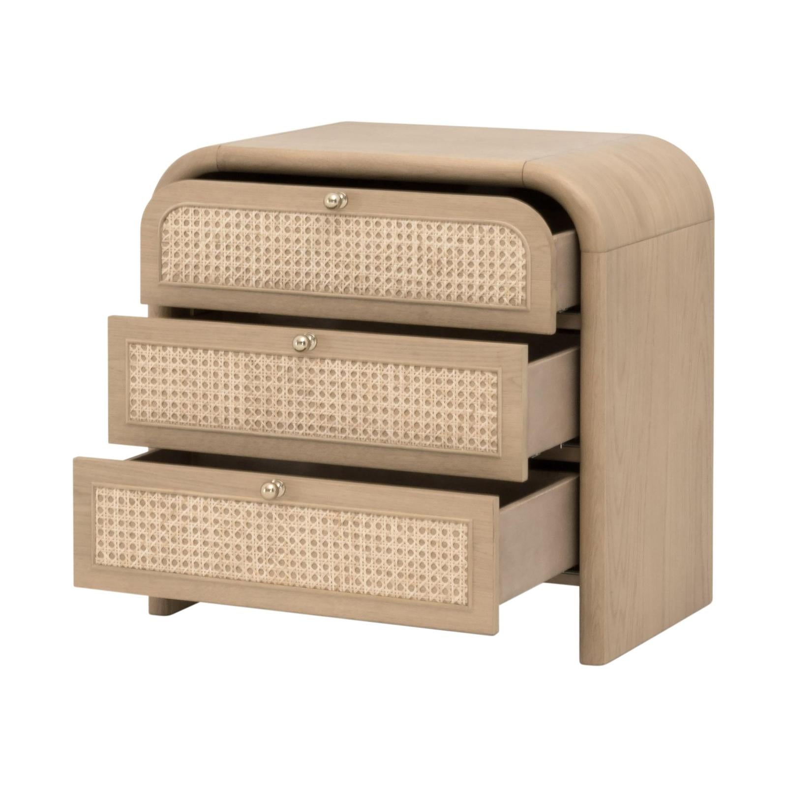 Essentials For Living Cannes 3-Drawer Nightstand