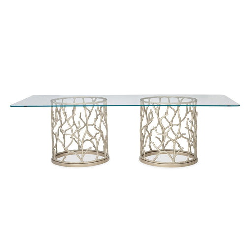 Caracole Classic Around The Reef Rectangle Dining Table DSC