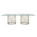 Caracole Classic Around The Reef Rectangle Dining Table DSC