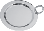 Christofle Vertigo Silver-Plated Bottle/Carafe Coaster Tray