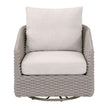Essentials For Living Caspian Outdoor Swivel Rocker Sofa Chair