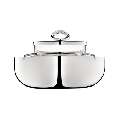 Christofle Vertigo Large Silver-Plated Caviar Serving Set