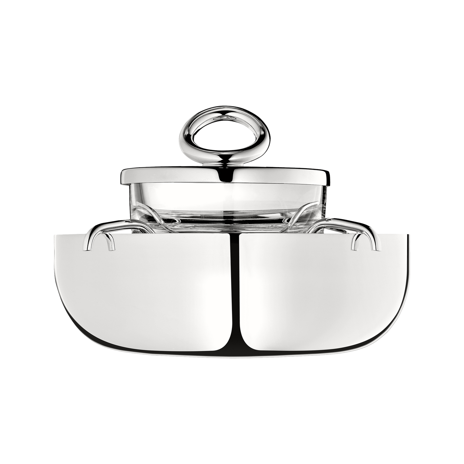 Christofle Vertigo Small Silver-Plated Caviar Serving Set
