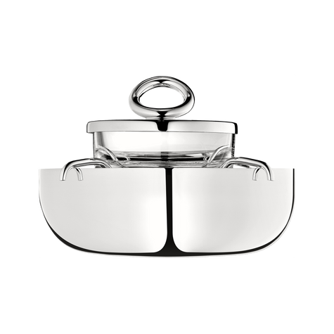 Christofle Vertigo Small Silver-Plated Caviar Serving Set