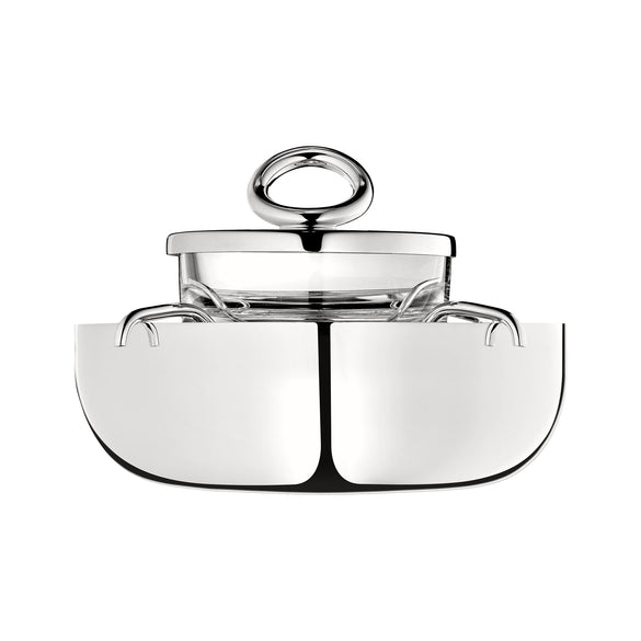 Christofle Vertigo Small Silver-Plated Caviar Serving Set