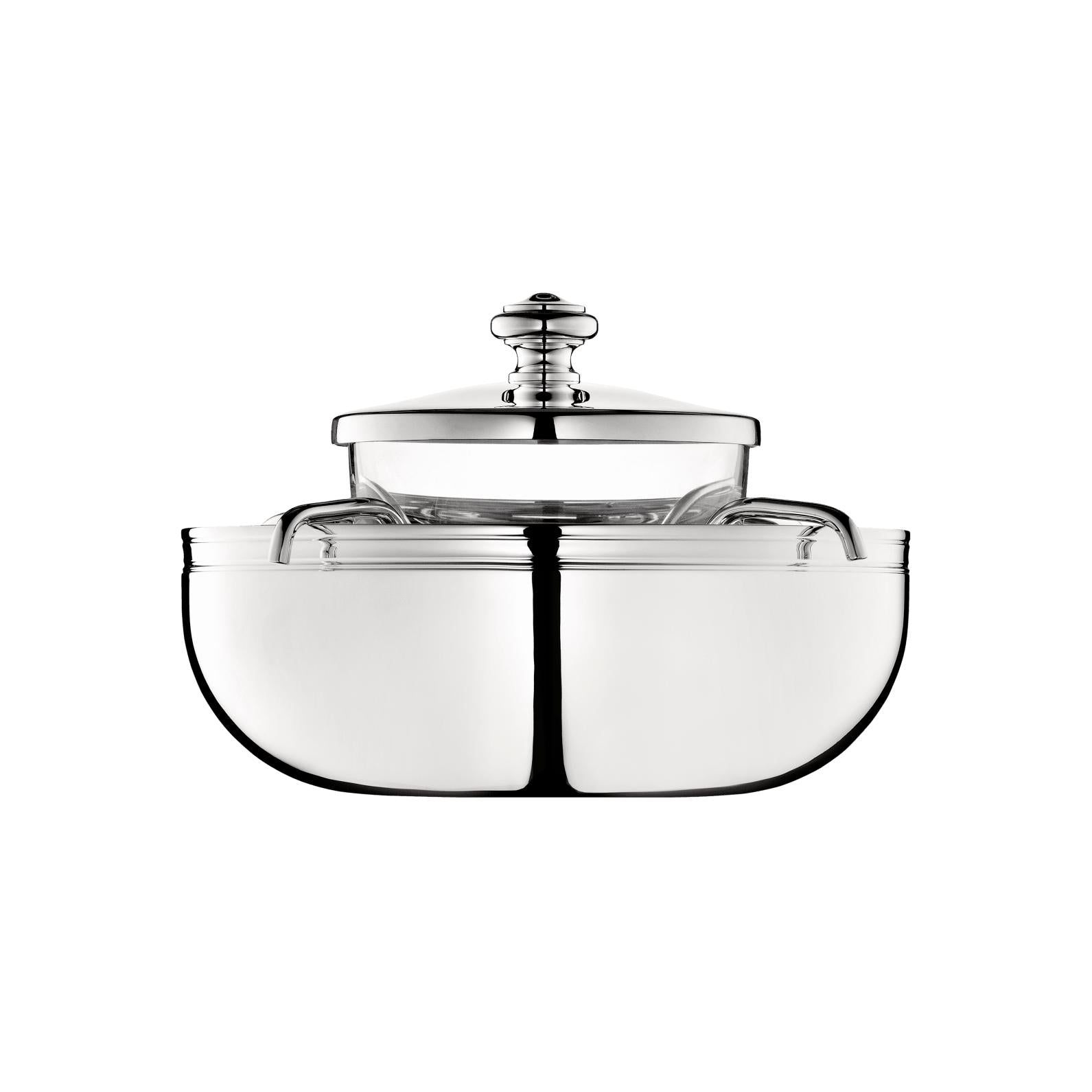Christofle Albi Caviar Silver Plated Server