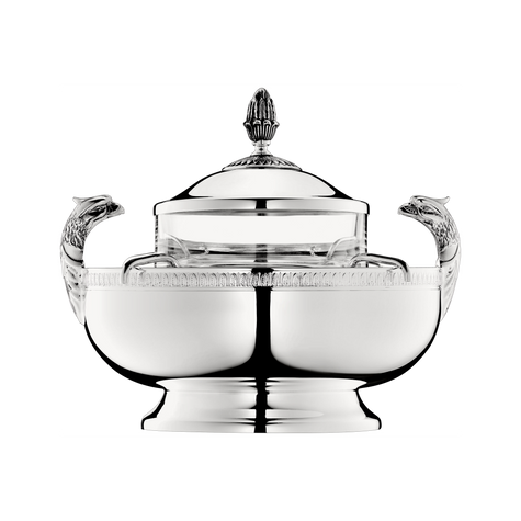 Christofle Malmaison Silver-Plated Caviar Serving Set