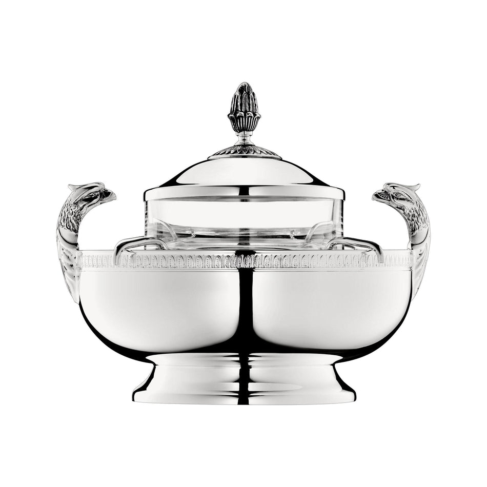 Christofle Malmaison Silver-Plated Caviar Serving Set