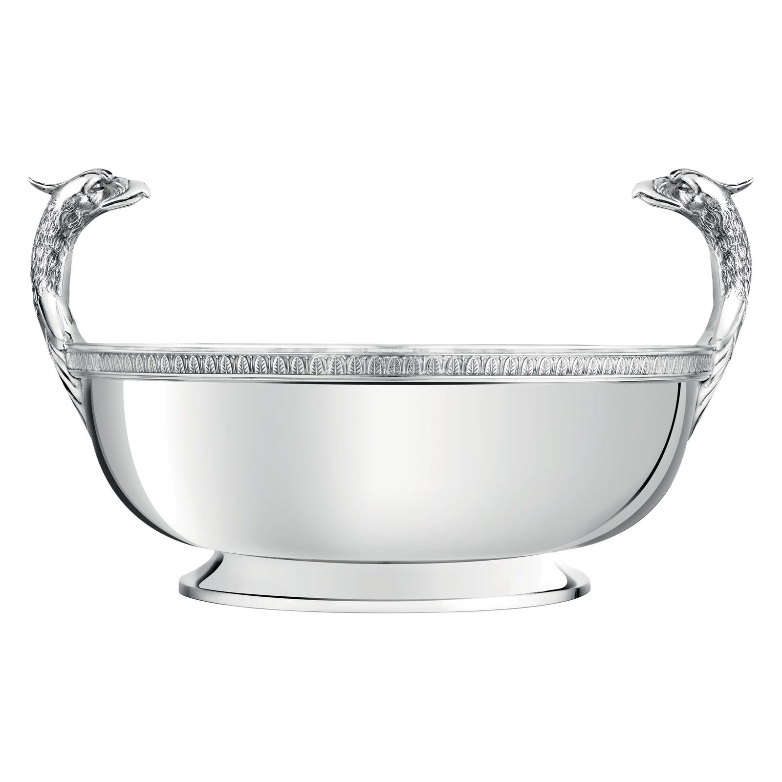 Christofle Malmaison Silver Plated Bowl 