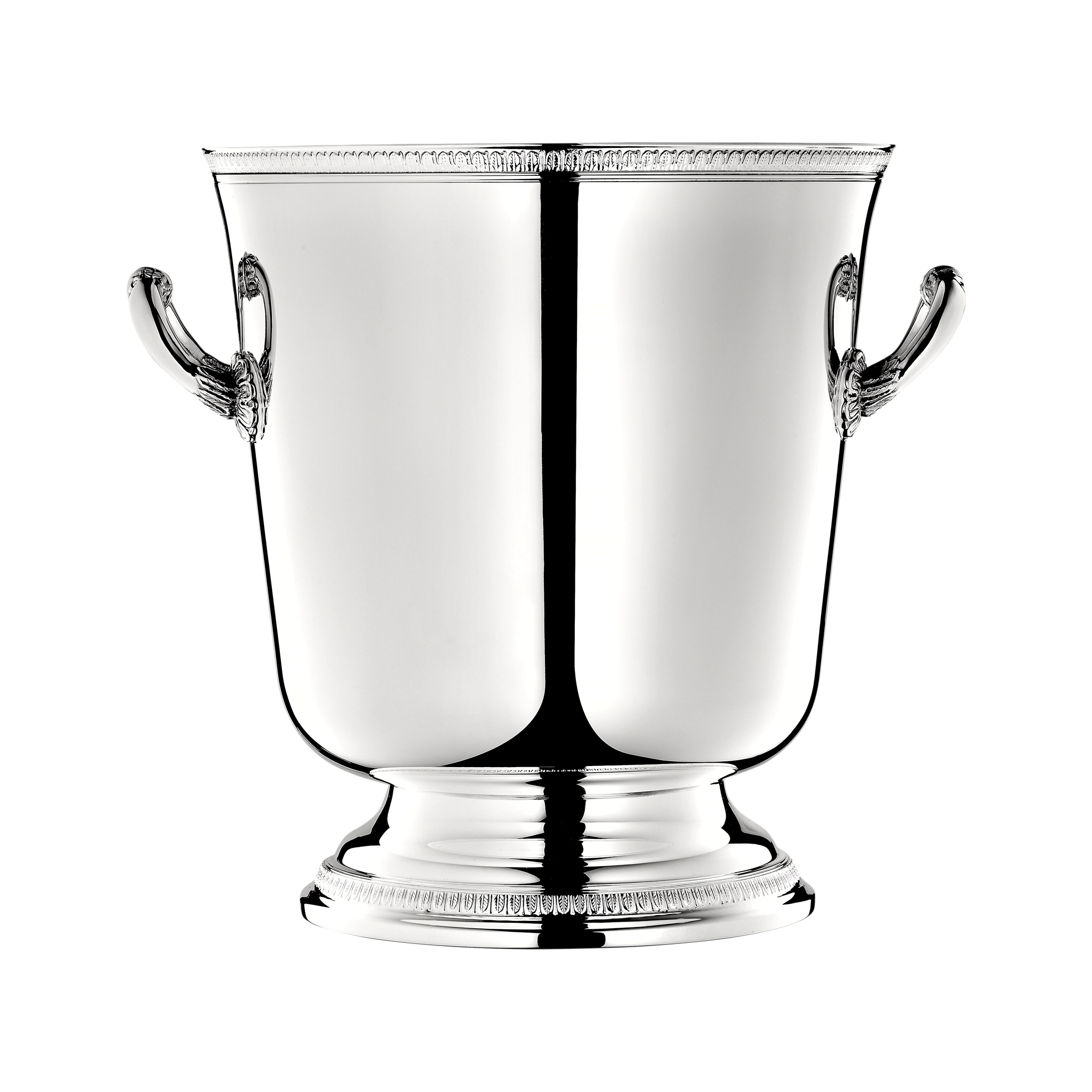 Christofle Malmaison Silver-Plated Champagne Cooler Bucket