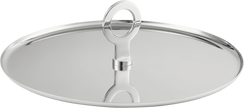 Christofle Oh De Christofle Stainless Steel Appetizer Plate