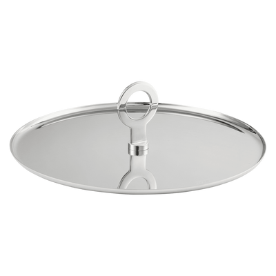 Christofle Oh De Christofle Stainless Steel Appetizer Plate