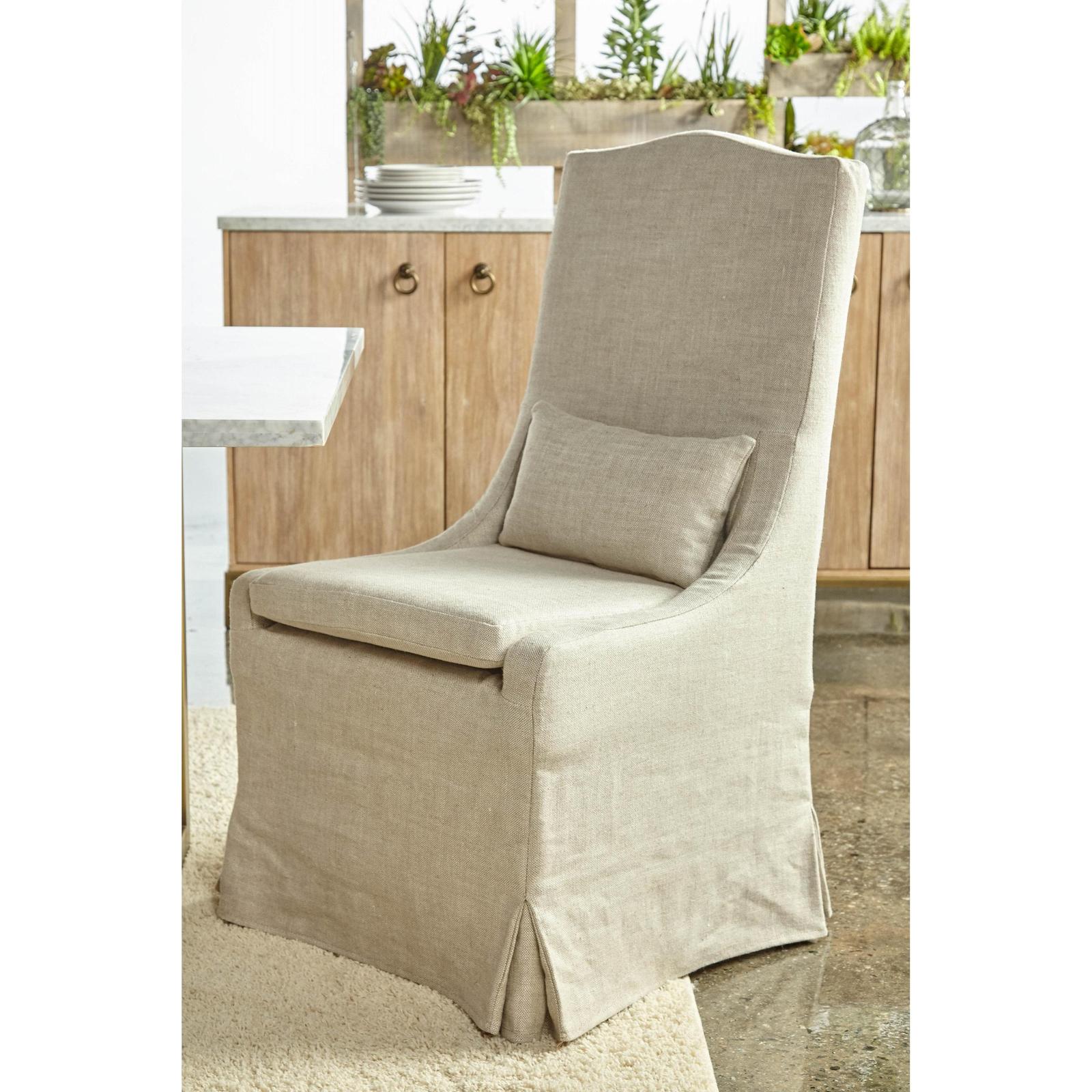 Essentials For Living Colette Slipcover Dining Chair Set of 2