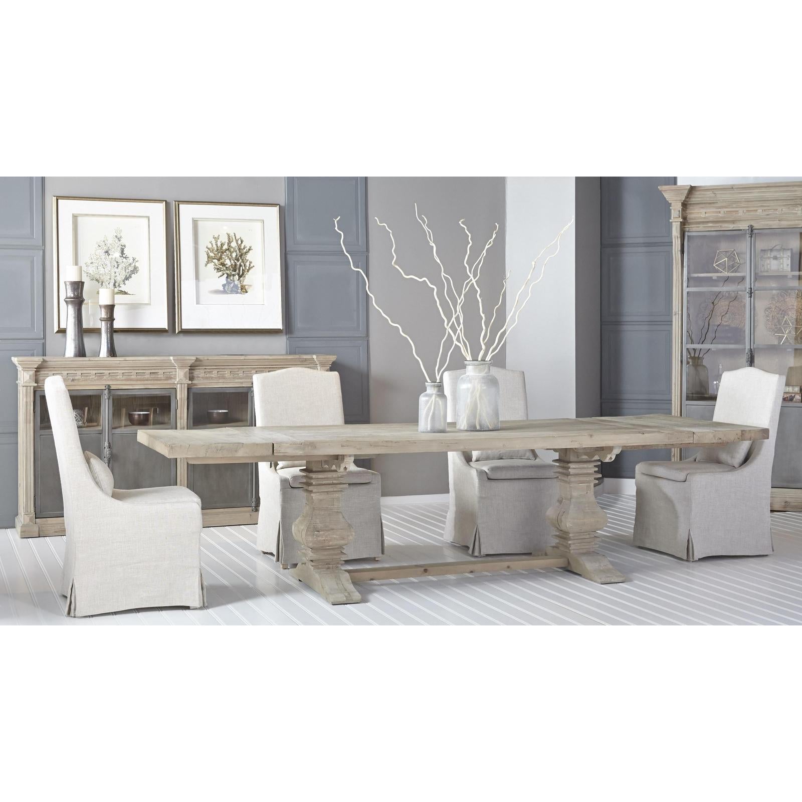 Essentials For Living Colette Slipcover Dining Chair Set of 2