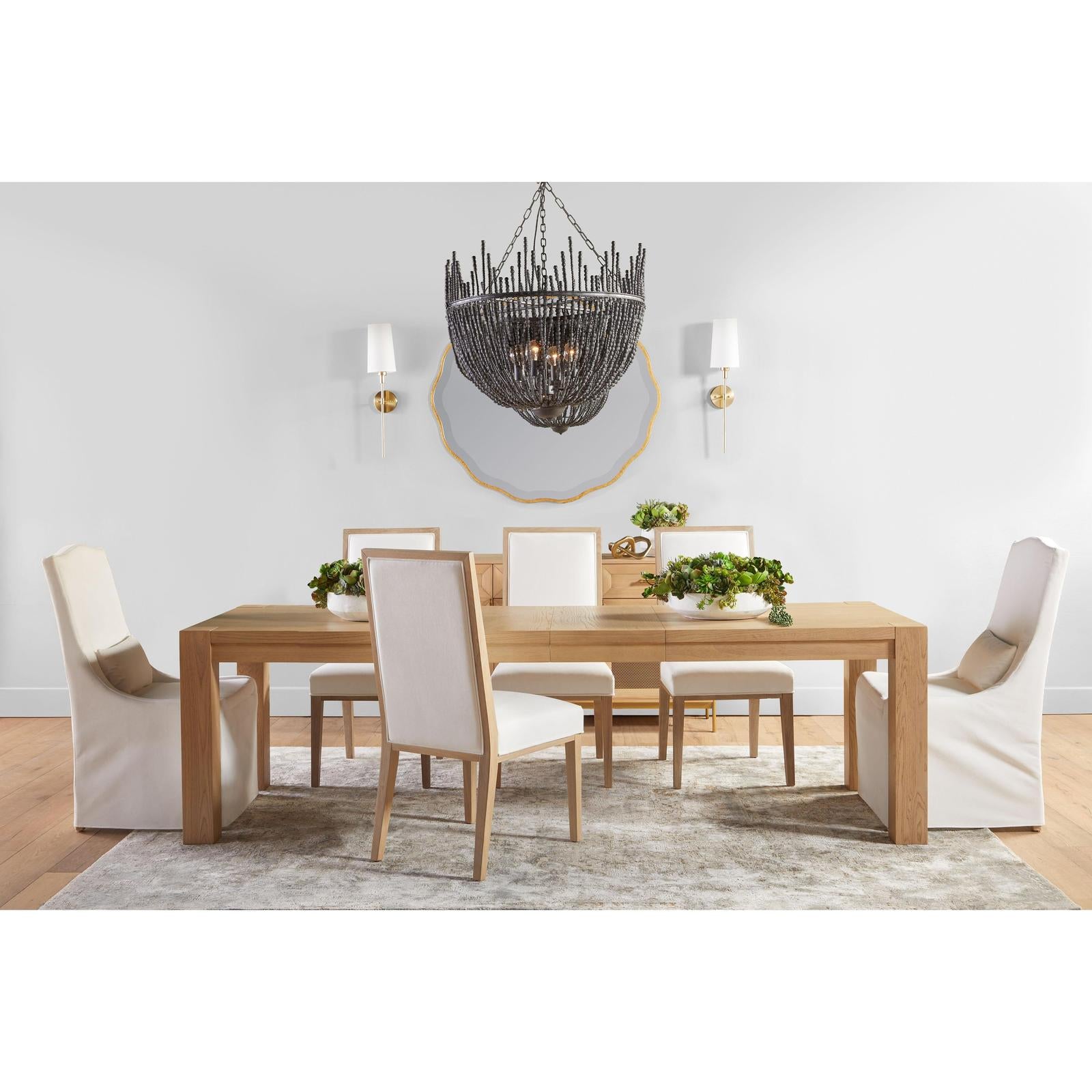 Essentials For Living Colette Slipcover Dining Chair Set of 2
