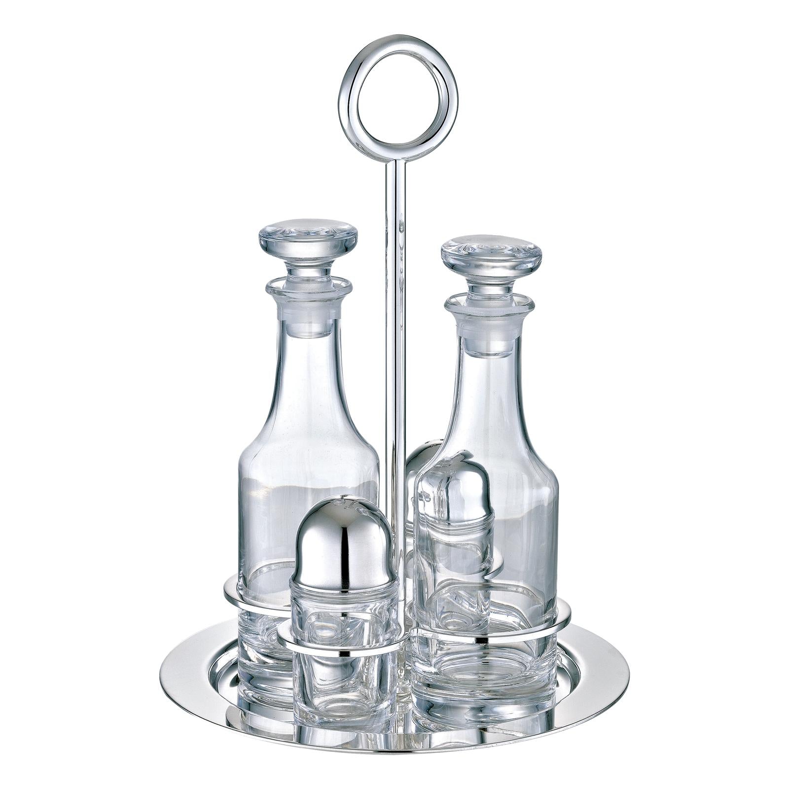Christofle Vertigo Silver Plated Condiments - Set of 4